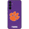 Clemson University Tiger Print Purple Galaxy A54 5G Skin